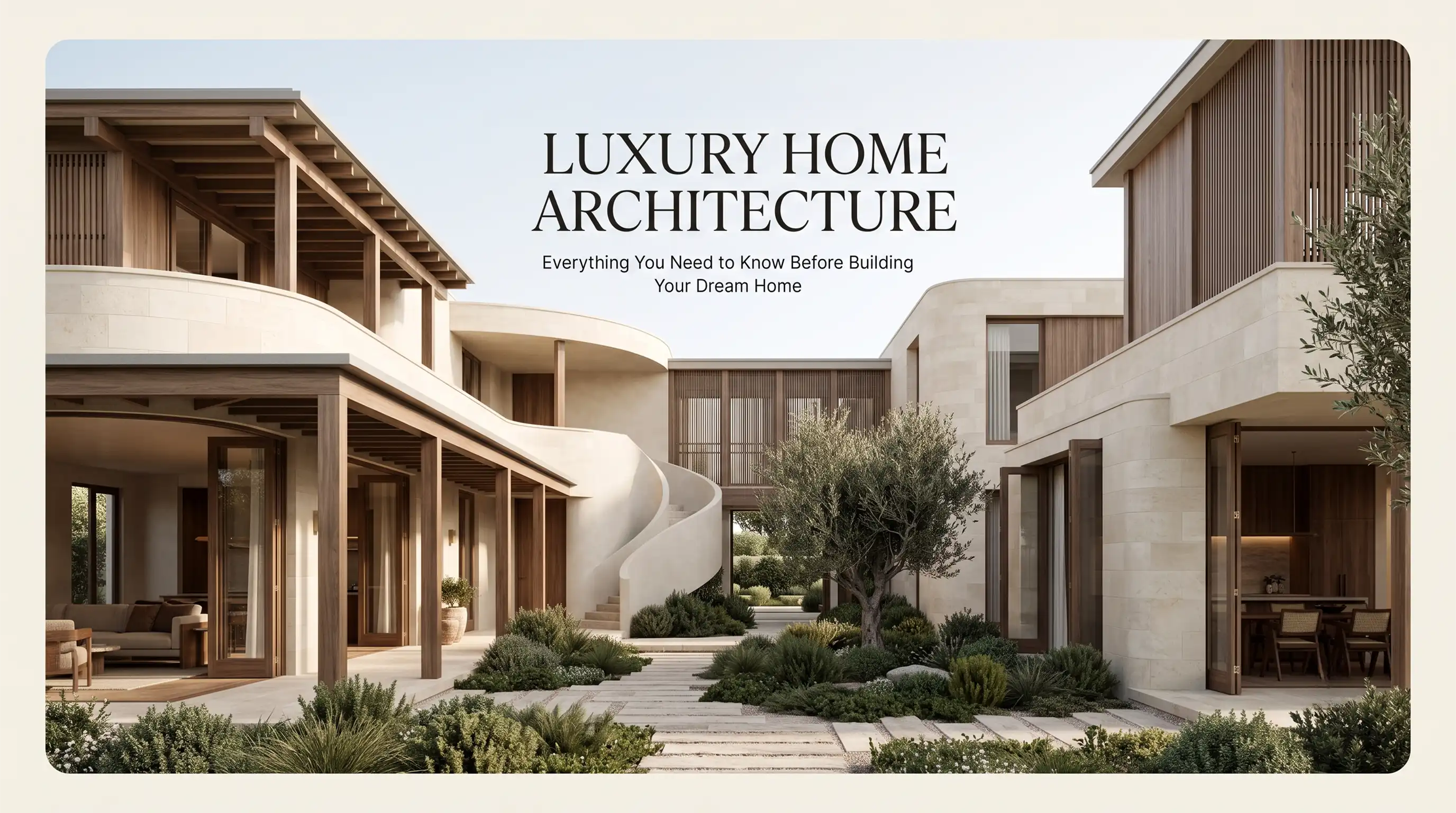Luxury Home Architecture: Everything You Need to Know Before Building Your Dream Home